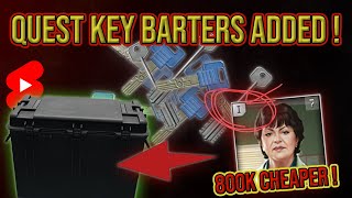 Quest Key Barters Added  Escape From Tarkov  News Shorts [upl. by Gayleen]