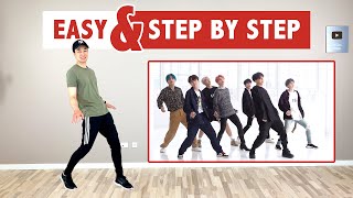 Boy With Luv Tutorial EASY  Chorus Dance  Step By Step Dance Tutorial  BTS Dance Moves [upl. by Reid]