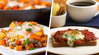 5 LowCalorie Breakfasts To Start Your Day Right • Tasty [upl. by Acirej]