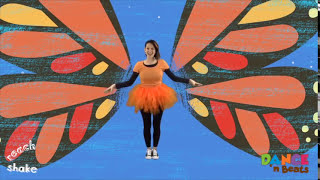 Preschool Learn to Dance Butterfly Wings [upl. by Enelrak]