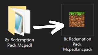 How to make a Pack folder into an MCPACK [upl. by Ahusoj]