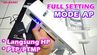 Cara Setting Totolink CP300 sebagai Access Point Hotspot Jarak Jauh Langsung HP atau PTP [upl. by Hutson]