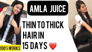 Indian Gooseberry  Amla Juice for Hair Growth [upl. by Arlen200]