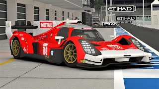 Scuderia Glickenhaus Racing SCG 007 LMH at Yas Marina  Assetto Corsa [upl. by Surovy]