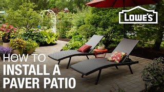 How To Design and Install A Paver Patio [upl. by Nnylav]