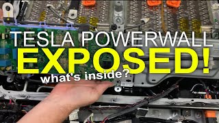 Tesla Powerwall Teardown  Taking a look inside a new Tesla Powerwall thats been stored for years [upl. by Edme785]