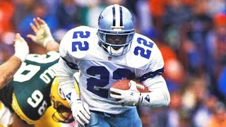 Emmitt Smith RB Dallas Cowboys Career Highlights  NFL [upl. by Nae578]