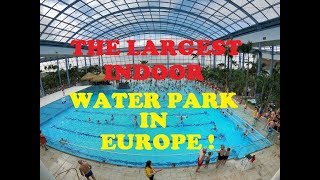 SUNTAGO WODNY ŚWIAT PARK OF POLAND THE LARGEST INDOOR WATER PARK IN EUROPE [upl. by Enilekaj]