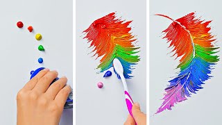 30 Simple Art Techniques Everyone Can Do [upl. by Michelsen]