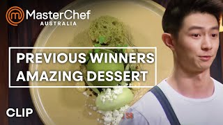 Reynold Poernomos Dessert Challenge  MasterChef Australia  MasterChef World [upl. by Sorcim895]