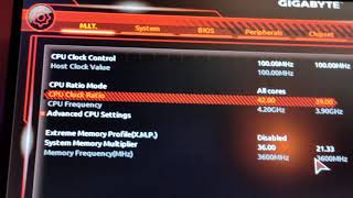 B450 Aorus M cpu overclock in 40 seconds [upl. by Lattie]