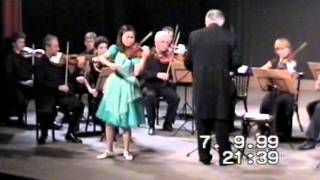 Sayaka Shoji plays PaganiniI Palpiti Conductor SSondeckis Orchestra of Patras [upl. by Ydahs345]