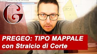 PREGEO 10 Tipo Mappale con Stralcio di Corte [upl. by Eirod]