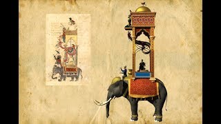 Animation of AlJazaris Elephant Clock 1001 Inventions [upl. by Mcdougall481]