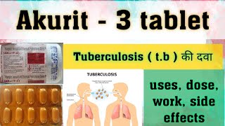 Akurit3 tablet  usesdoseworkside effects पूरी जानकारी हिंदी में [upl. by Xirdnek]