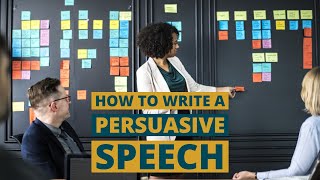 How To Write A Persuasive Speech [upl. by Aesoh]