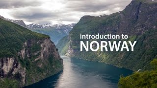 Introduction to Norway 4K  Fjords and Glaciers [upl. by Flavio]