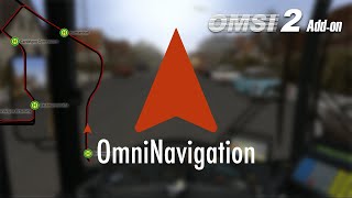 OMSI 2 Addon OmniNavigation  Official Trailer  Aerosoft [upl. by Ettezil]