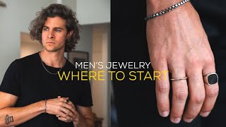 How to Wear Mens Jewelry  3 Pieces You Need to Start [upl. by Yssak]