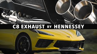 HENNESSEY C8 CORVETTE EXHAUST UPGRADE  Customer Testimonial [upl. by Miksen]