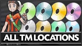 How amp Where to Get  All TM Locations in Pokemon Omega Ruby amp Alpha Sapphire [upl. by Senoj2]