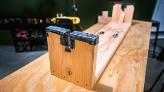 INEXPENSIVE DIY SKI amp SNOWBOARD WAXINGTUNING VISE [upl. by Amoreta]