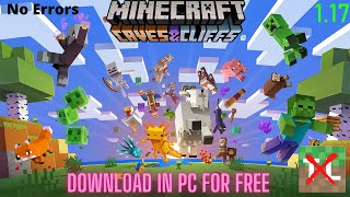 How To Download Minecraft Java 117 Caves and Cliffs Update In PC For Free  No TLauncher  InSaNiA [upl. by Aihsined]