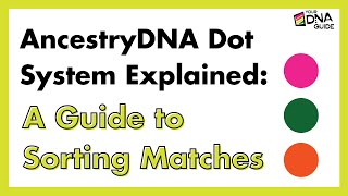 AncestryDNA Dot System How to Use It [upl. by Ilyah]