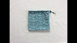 DIY NECK WARMER  FLEECE NECK WARMER  WINTER ACCESSORIES  SEWING TUTORIAL [upl. by Arrak]