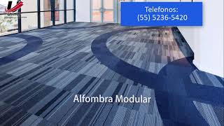 Colocación de Alfombra modular [upl. by Millan185]