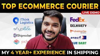 Top Ecommerce Courier in India  Best Shipping amp Logistic Service  Hindi  2021 [upl. by Erreit]