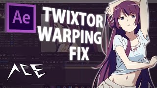 After Effects AMV Tutorial  Twixtor Warping Fix [upl. by Ordnagela426]