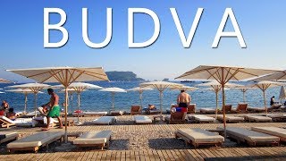 Budva Montenegro  Budva Old Town and beaches [upl. by Harlan715]