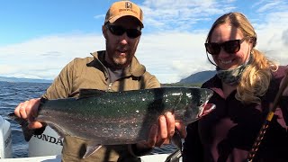 Mooching For Salmon In Southeast Alaska Ketchikan [upl. by Dymphia381]