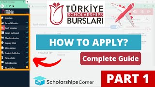 How to Fill Turkey Burslari Scholarship Application Form  Complete Procedure  Part 1 [upl. by Rhett773]