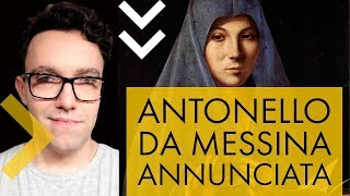 Antonello da Messina  Annunciata [upl. by Akinohs280]