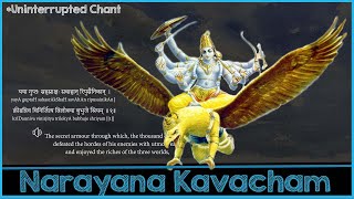 Learn Narayana Kavacham from Shrimad Bhagavatam  Sanskrit Guided Chant Only Stotram [upl. by Wavell]