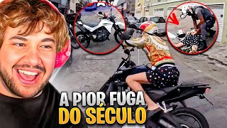 REAGINDO A PIOR FUGA DO SÉCULO  React Xracing [upl. by Horgan369]