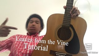 Leaves from the Vine Guitar Tutorial [upl. by Corbet]