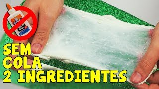 3 DIY SLIME COM 2 INGREDIENTES SEM COLA E SEM ATIVADOR  TIO LUCAS [upl. by Notsreik]