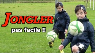 AMÉLIORER SES JONGLES APPRENDRE À JONGLER 1  FOOTBALL [upl. by Doughman]