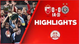 Crvena zvezda  Partizan 00 43 highlights [upl. by Jolee]