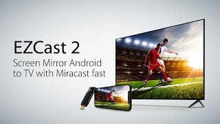 Wireless screen mirroring Android to TV with Miracast [upl. by Clayberg]