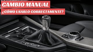 Cómo usar correctamente el cambio manual de nuestro coche [upl. by Artied539]