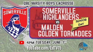 SHS Boys Lacrosse vs Malden 6121 [upl. by Wolliw]