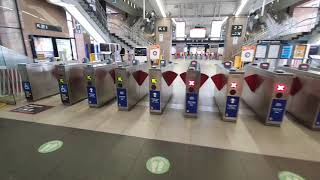 Sydney Australia Woking Circular Quay Station [upl. by Coy858]