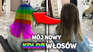 METAMORFOZA MOICH WŁOSÓW 😱🙈 BYŁAM W SZOKU [upl. by Aremus]