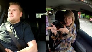 Carpool Karaoke Taylor Swift James Corden [upl. by Sabec]