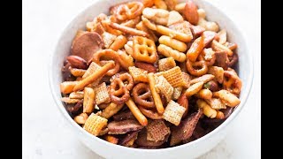 Sweet and Spicy Chex Mix Recipe [upl. by Bubb]