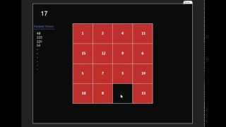 How To Solve a 4x4 Sliding Puzzle Easily and in under a minute [upl. by Babs302]